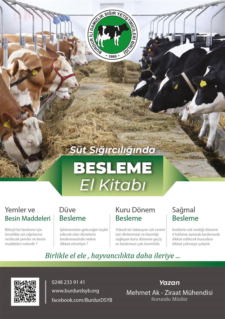 Süt Sığırcılığı Besleme El Kitabı